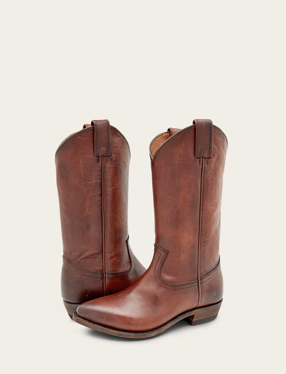 Cognac Boots Frye Women's Cognac Billy Pull On Boots