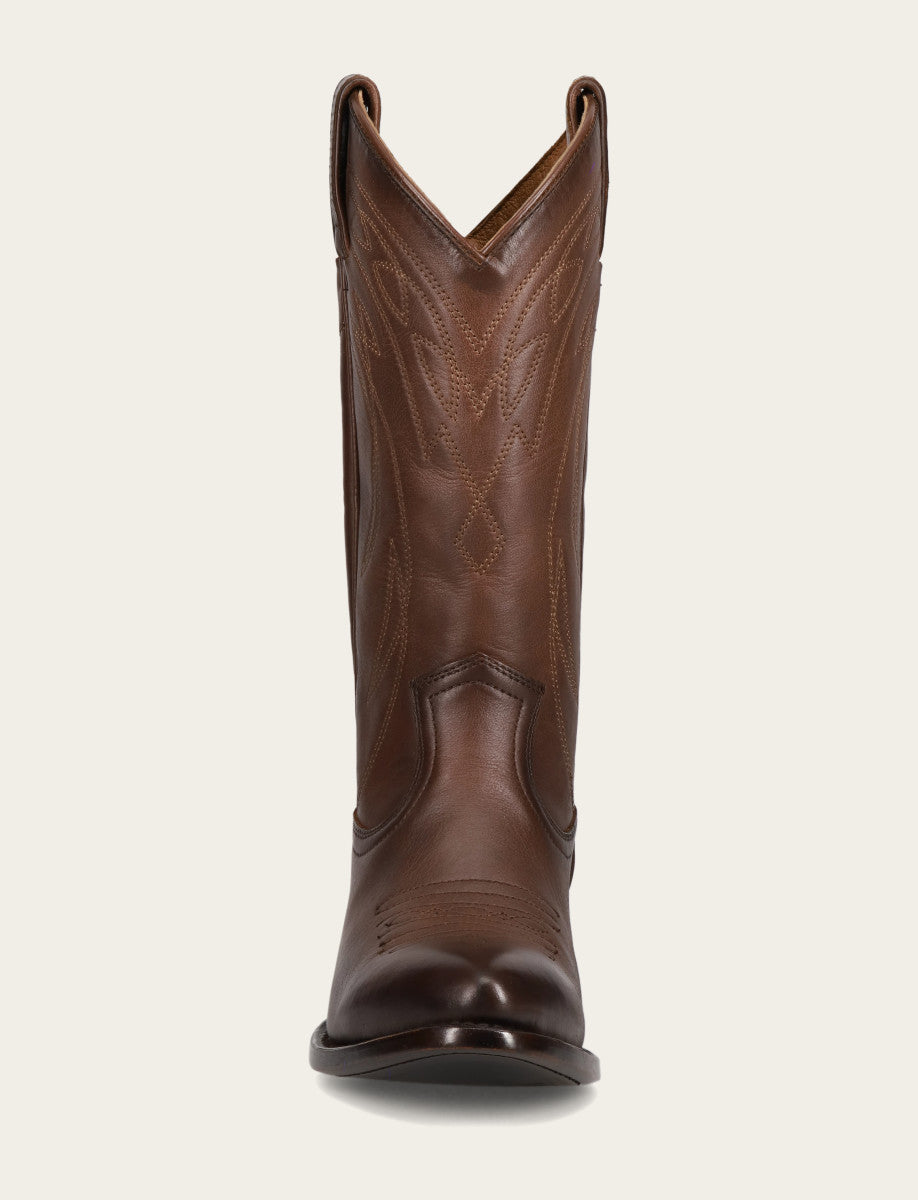 Bourbon Boots Frye Women's Bourbon Billy Pull On Deco Stitch Boots