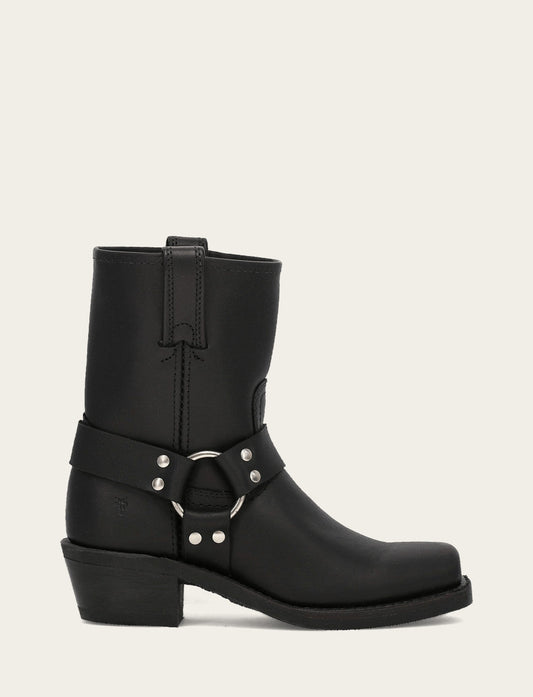 Black Boots Frye Women's Black Harness 8R Boots