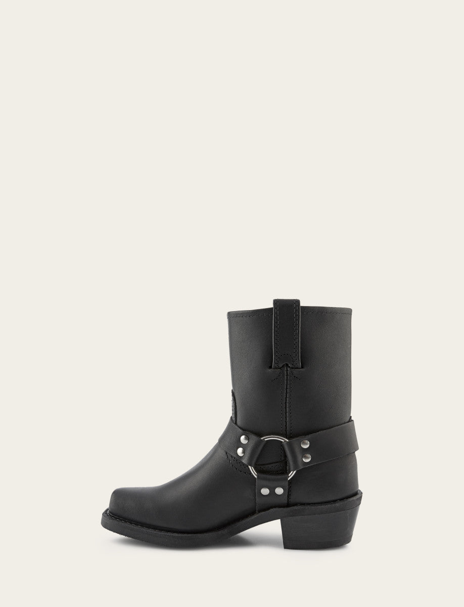 Black Boots Frye Women's Black Harness 8R Boots