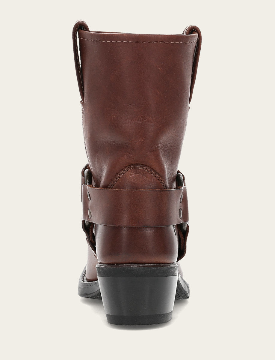 Cognac Boots Frye Women's Cognac Harness 8R Boots