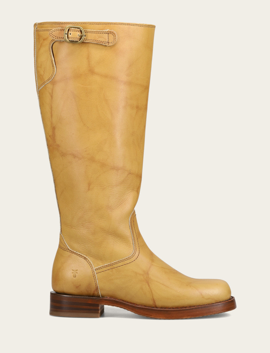 Banana Boots|Wide Calf Boots Frye Women's Banana Campus Low Heel Tall Riding Wide Calf Boot
