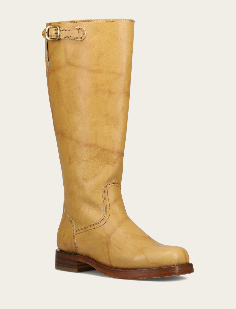 Banana Boots|Wide Calf Boots Frye Women's Banana Campus Low Heel Tall Riding Wide Calf Boot