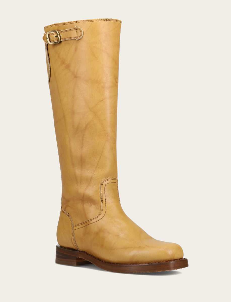 Banana Boots Frye Women's Banana Campus Low Heel Tall Riding Boot