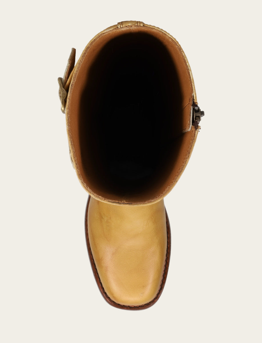 Banana Boots Frye Women's Banana Campus Low Heel Tall Riding Boot