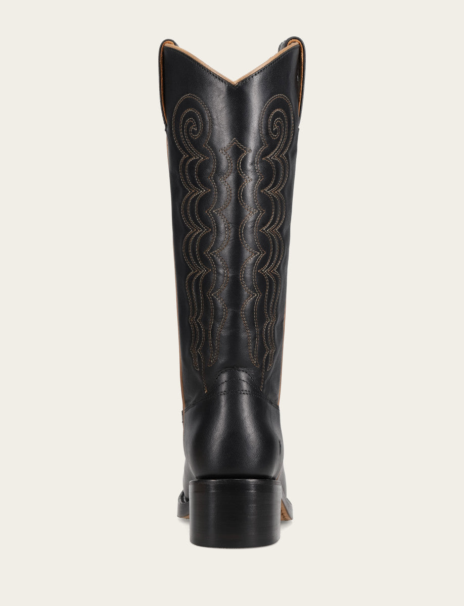 Black Boots Frye Women's Black Campus Deco Stitch Boot