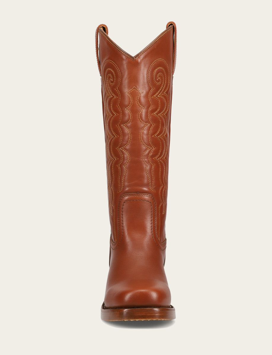 Walnut Boots Frye Women's Walnut Campus Deco Stitch Boot