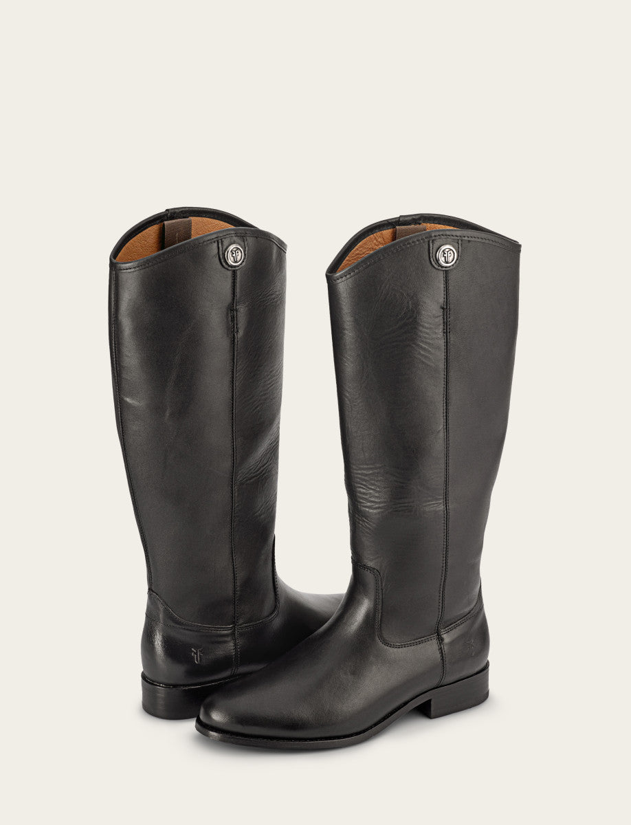 Black Boots Frye Women's Black Melissa Button 2 Boots