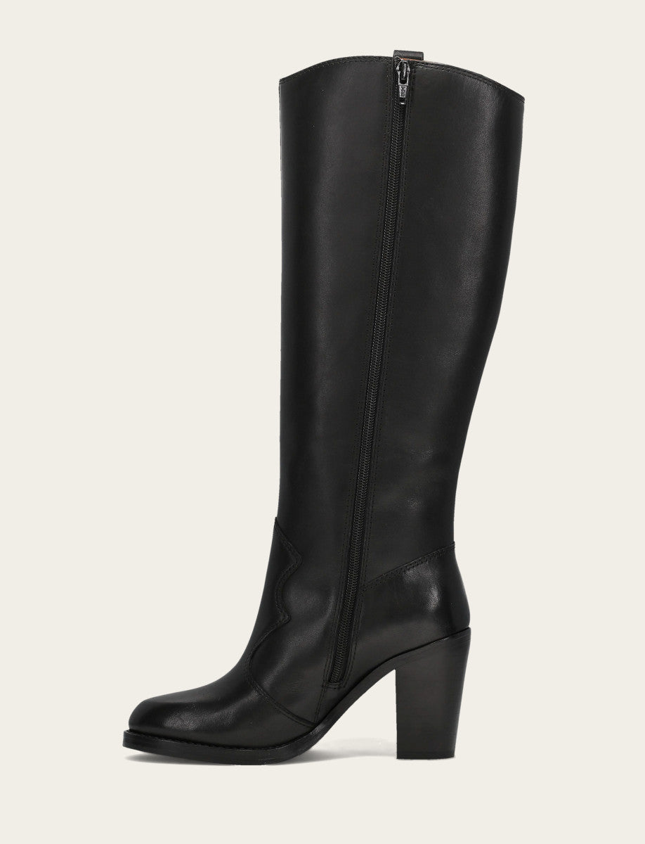 Black Boots Frye Women's Black Corinne Tall Boot