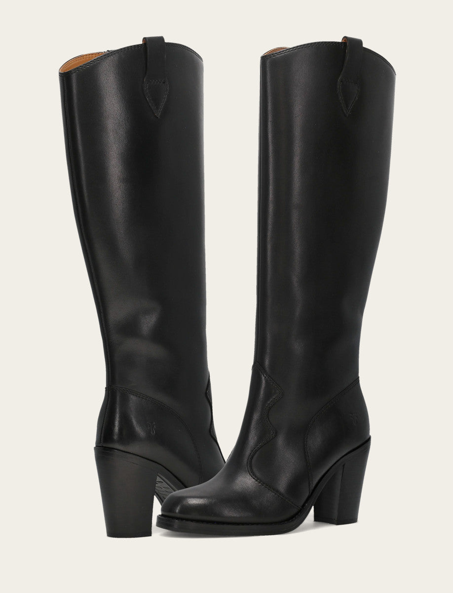 Black Boots Frye Women's Black Corinne Tall Boot