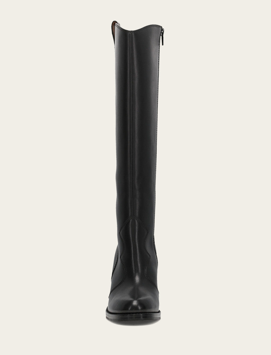 Black Boots Frye Women's Black Corinne Tall Boot