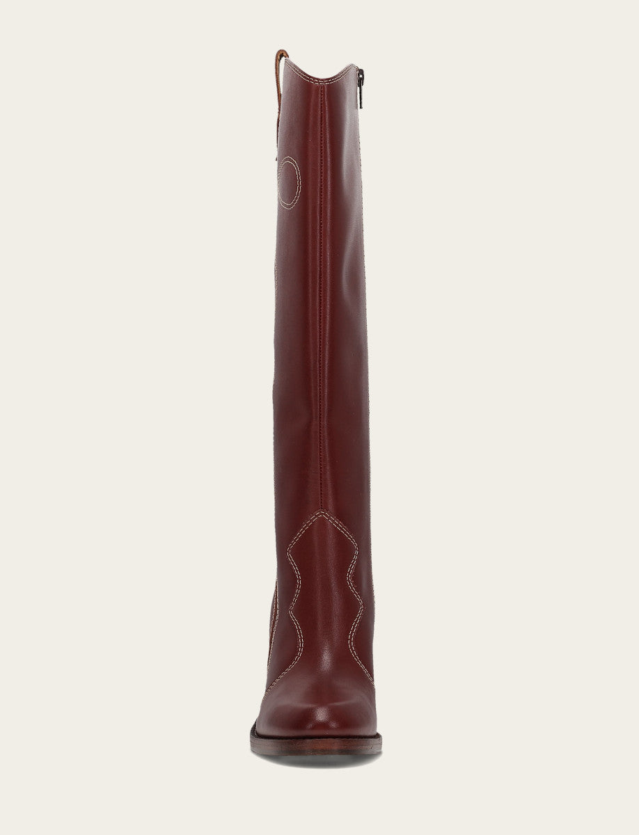 Cranberry Boots Frye Women's Cranberry Corinne Tall Deco Stitch Boot