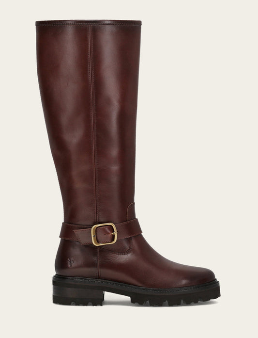 Bourbon Boots Frye Women's Bourbon Olivia Buckle Tall Boot