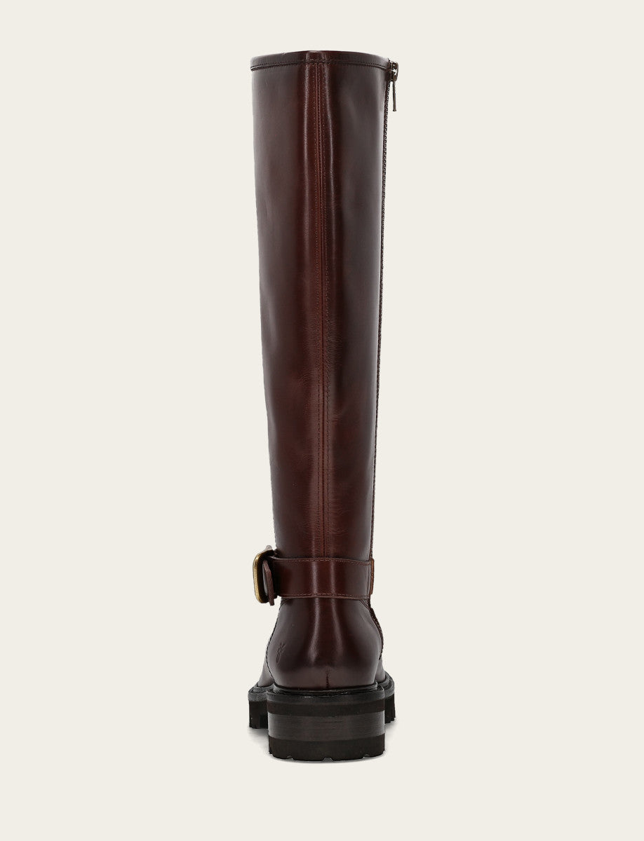 Bourbon Boots Frye Women's Bourbon Olivia Buckle Tall Boot