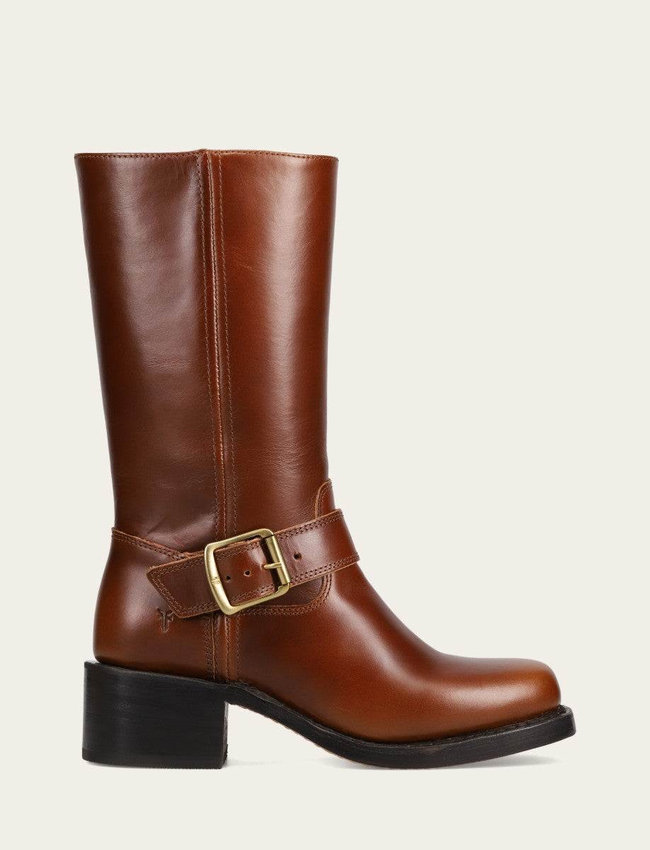 Saddle Boots Frye Women's Saddle Campus Buckle Boot