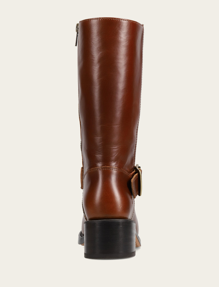Saddle Boots Frye Women's Saddle Campus Buckle Boot