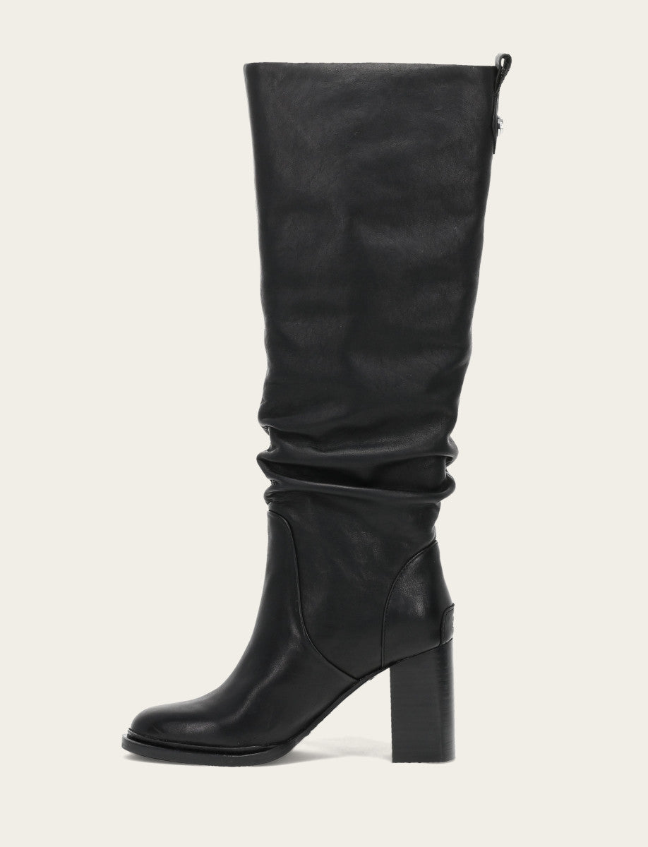 Black Boots|Wide Calf Boots Frye Black Alex Softy Tall Wide Calf Boot