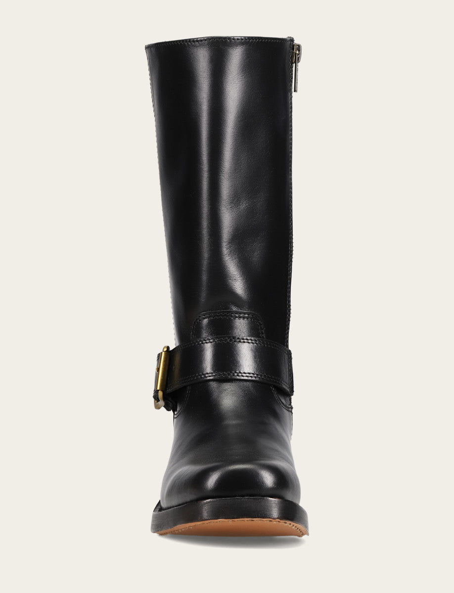 Black Boots Frye Women's Black Campus Buckle Boot
