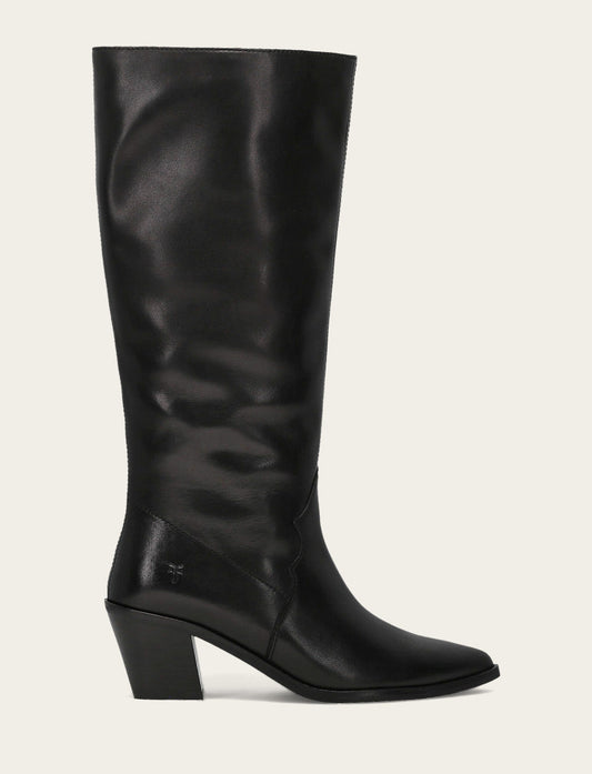 Black Boots Frye Women's Black Sara Slouchy Boot