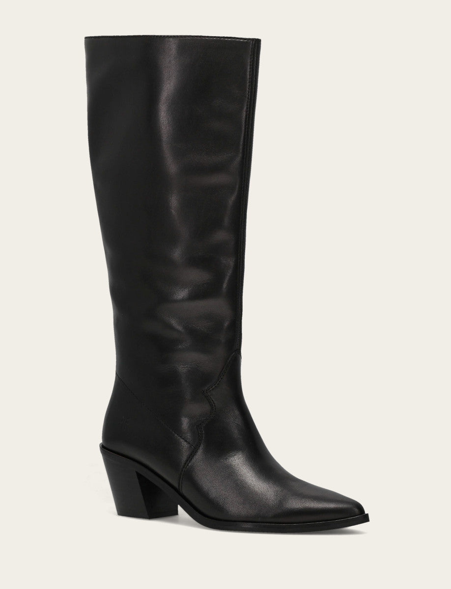 Black Boots Frye Women's Black Sara Slouchy Boot