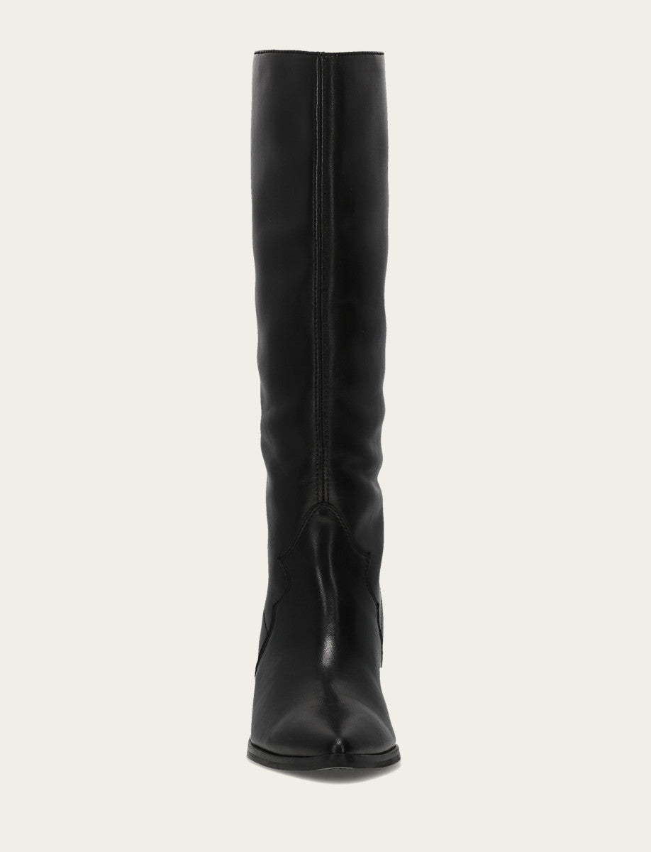 Black Boots Frye Women's Black Sara Slouchy Boot