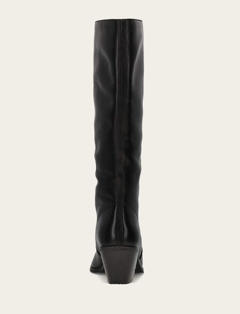Black Boots Frye Women's Black Sara Slouchy Boot