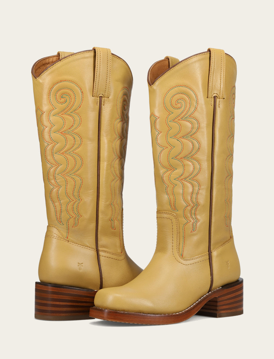 Banana Boots Frye Women's Banana Campus Deco Stitch Boot