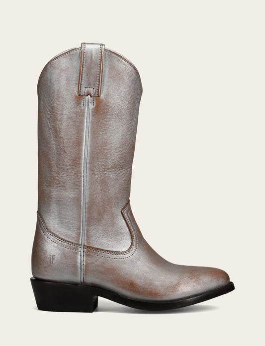 Silver Boots Frye Women's Silver Billy Pull On Boot