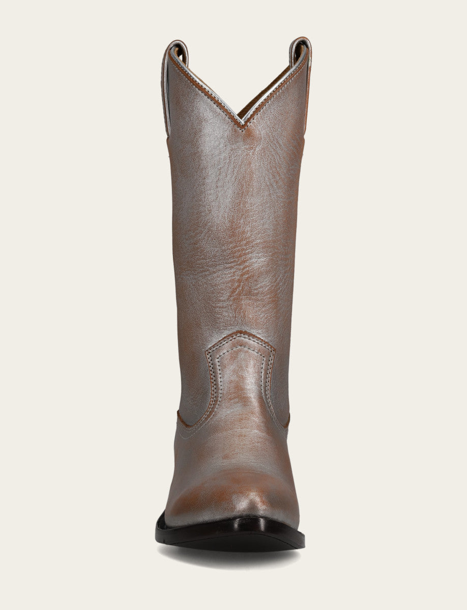 Silver Boots Frye Women's Silver Billy Pull On Boot