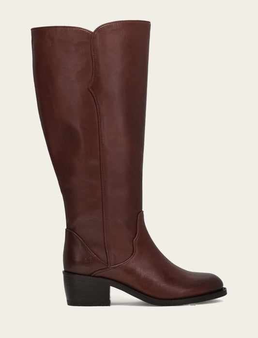 Saddle Boots|Wide Calf Boots Frye Women's Saddle Carson 2 Piping Tall Wide Calf Boot