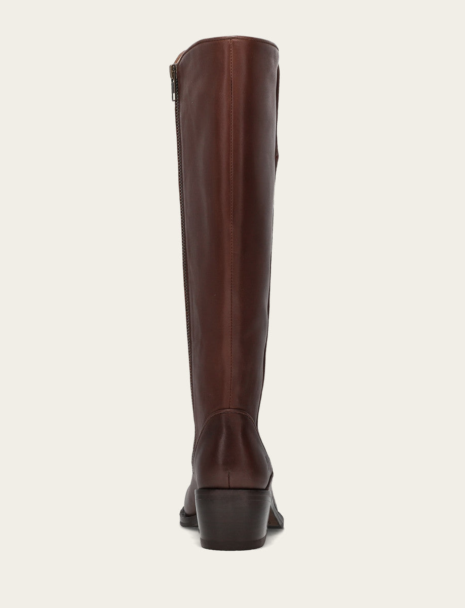 Saddle Boots|Wide Calf Boots Frye Women's Saddle Carson 2 Piping Tall Wide Calf Boot