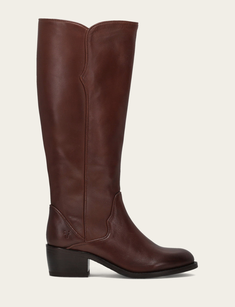 Saddle Boots Frye Women's Saddle Carson 2 Piping Tall Boot