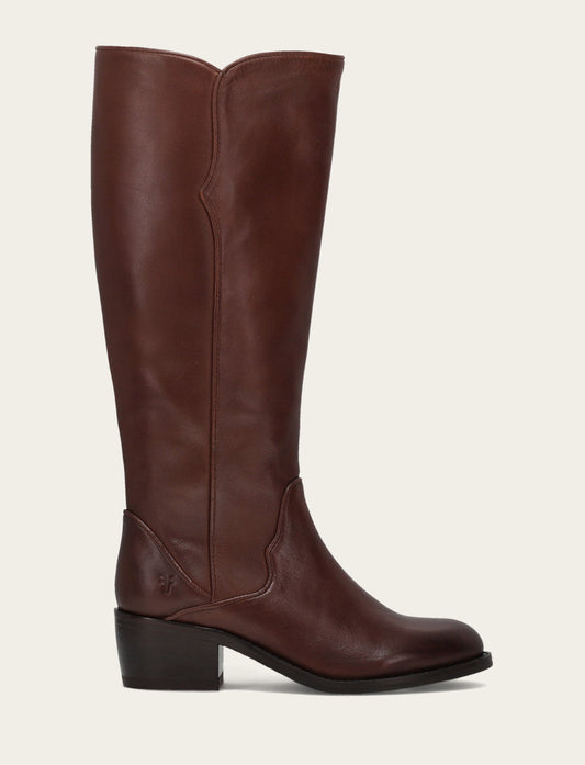 Saddle Boots Frye Women's Saddle Carson 2 Piping Tall Boot
