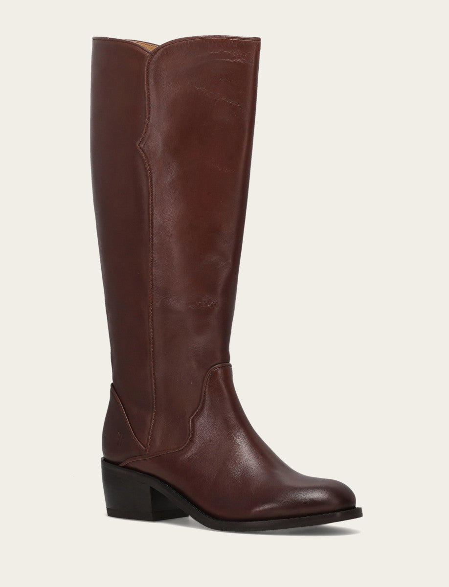 Saddle Boots Frye Women's Saddle Carson 2 Piping Tall Boot