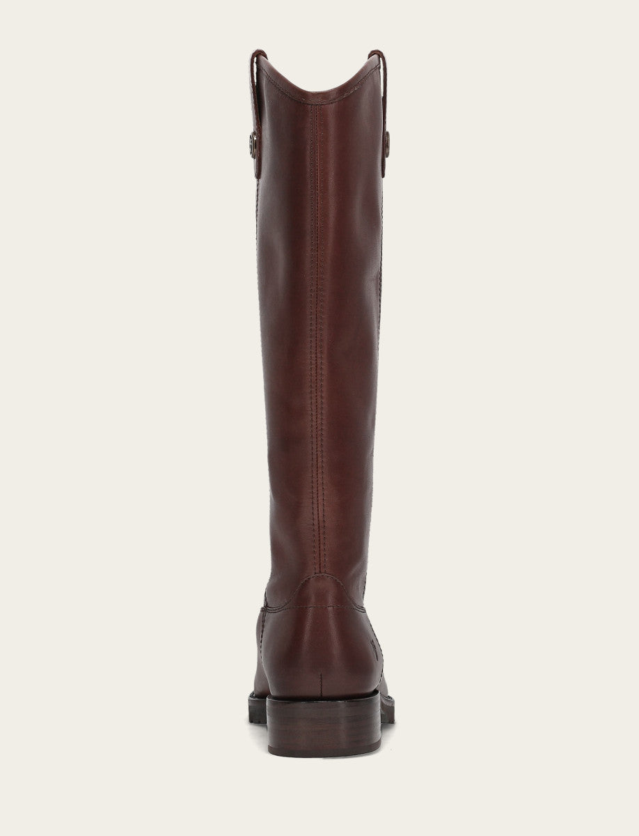 Brown Boots|Wide Calf Boots Frye Women's Brown Melissa Lug Button Tall Wide Calf Boot