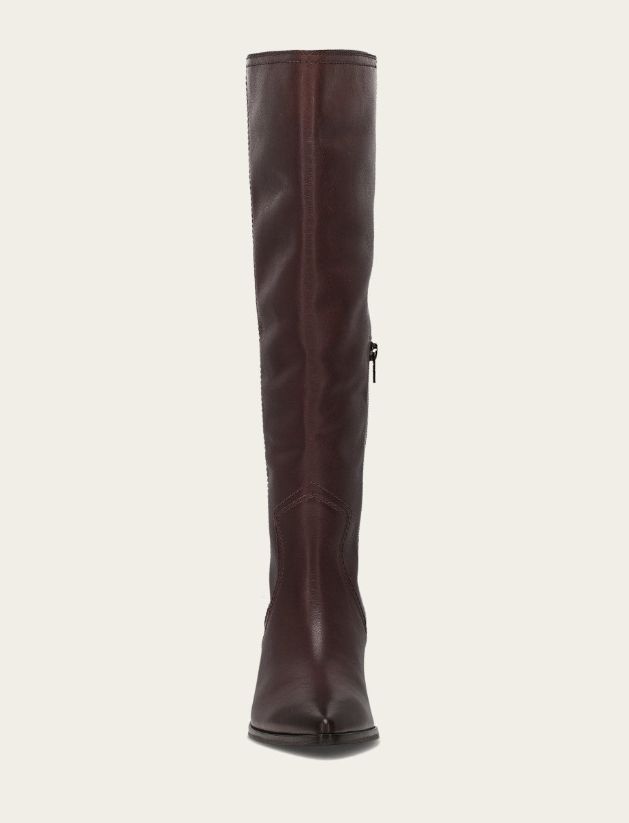 Cocoa Boots|Wide Calf Boots Frye Women's Cocoa Sadie Softy Tall Wide Calf Boot