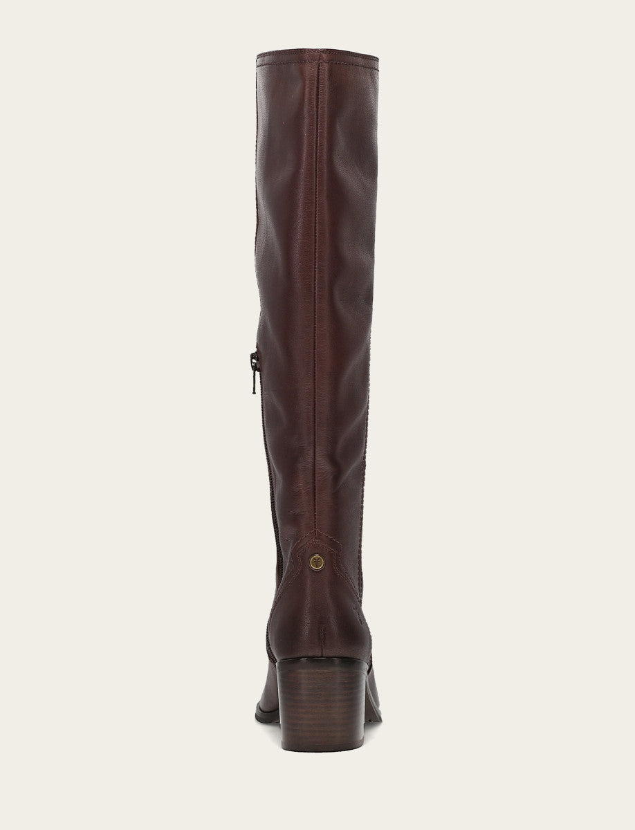 Cocoa Boots|Wide Calf Boots Frye Women's Cocoa Sadie Softy Tall Wide Calf Boot