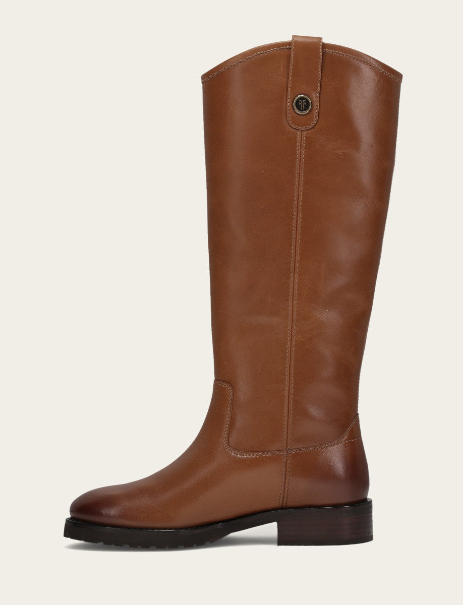 Tan Boots|Wide Calf Boots Frye Women's Tan Melissa Lug Button Tall Wide Calf Boot