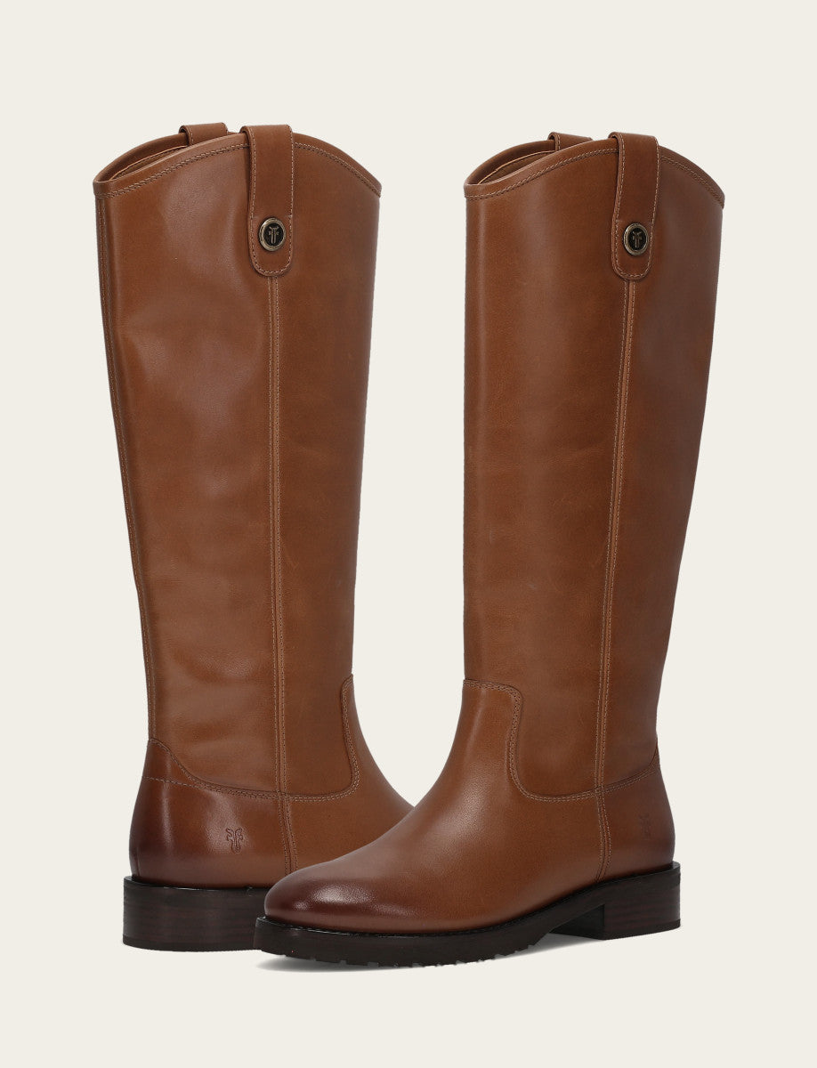 Tan Boots|Wide Calf Boots Frye Women's Tan Melissa Lug Button Tall Wide Calf Boot