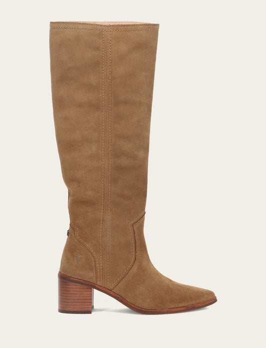 Almond Boots Frye Women's Almond Sadie Softy Tall Boots