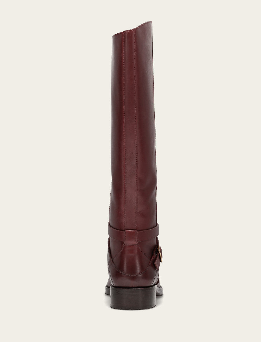 Merlot Boots|Wide Calf Boots Frye Women's Merlot Melissa Belted Riding Wide Calf Boot