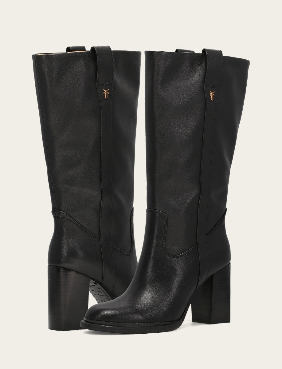 Black Boots Frye Women's Black Alex Slouchy Mid Boot
