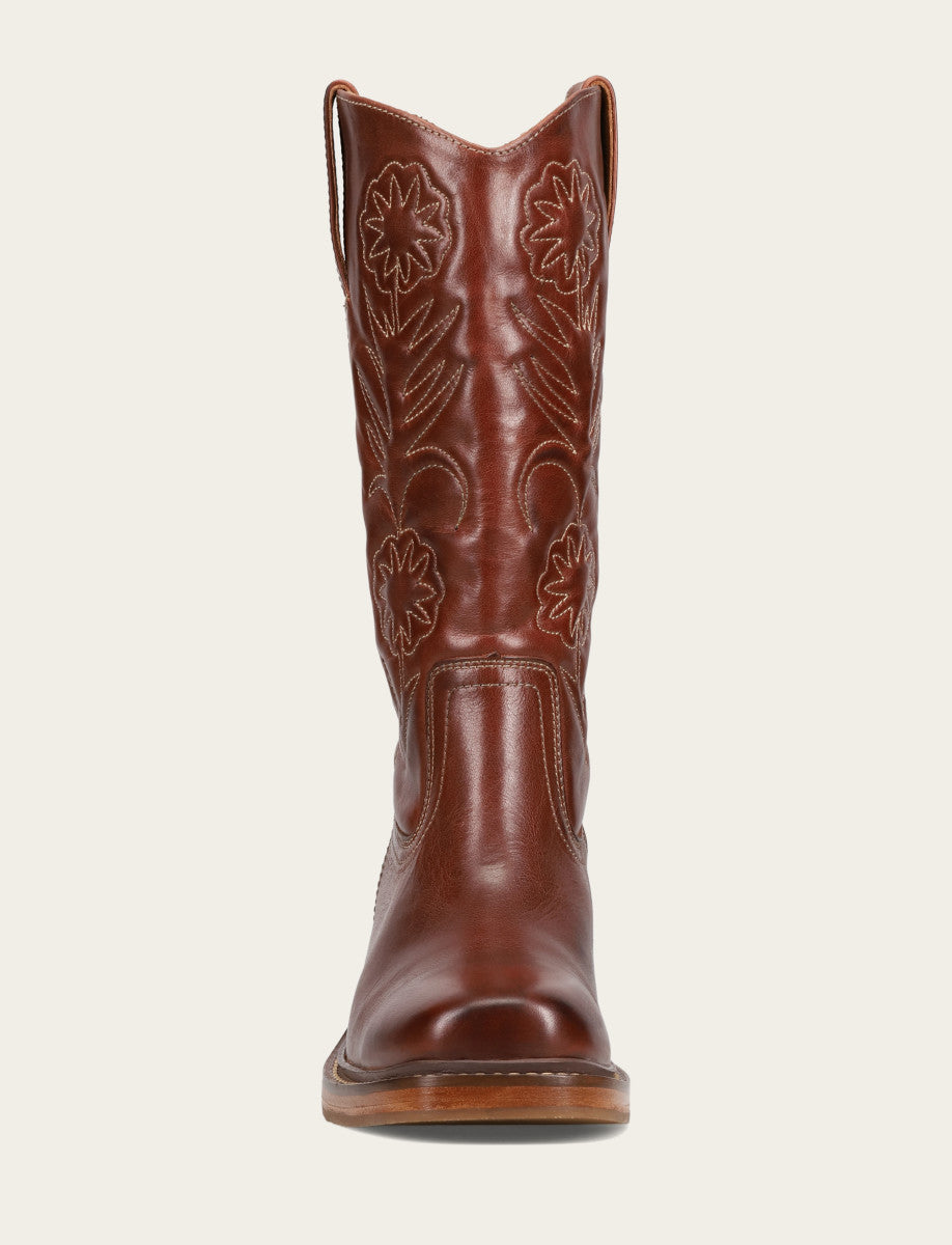 Auburn Boots Frye Auburn Kate Deco Stitch Boot