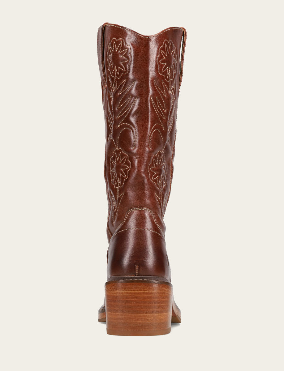 Auburn Boots Frye Auburn Kate Deco Stitch Boot