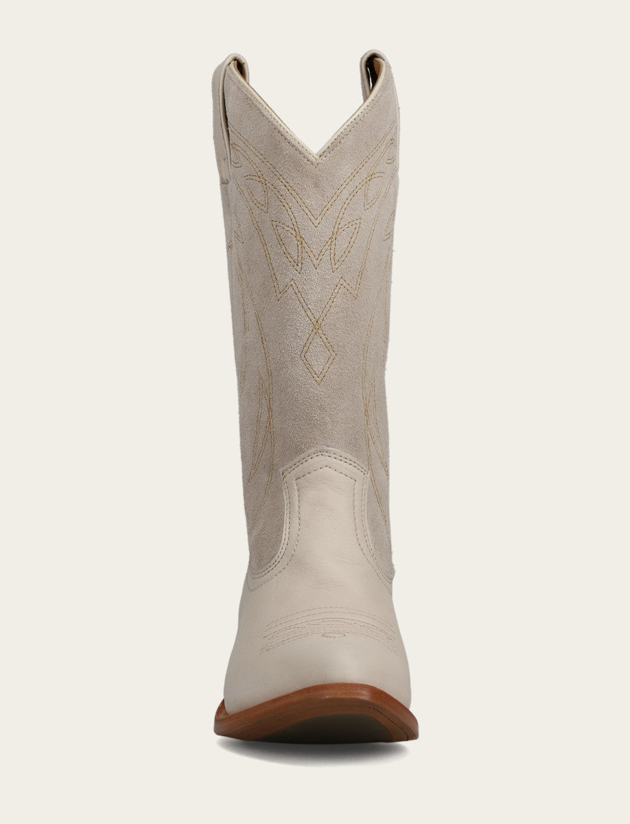 Ivory Boots Frye Ivory Billy Pull On Deco Stitch Boot
