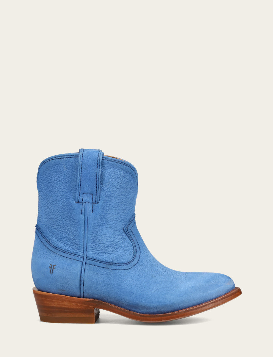 Royal Blue Booties Frye Billy Short Bootie