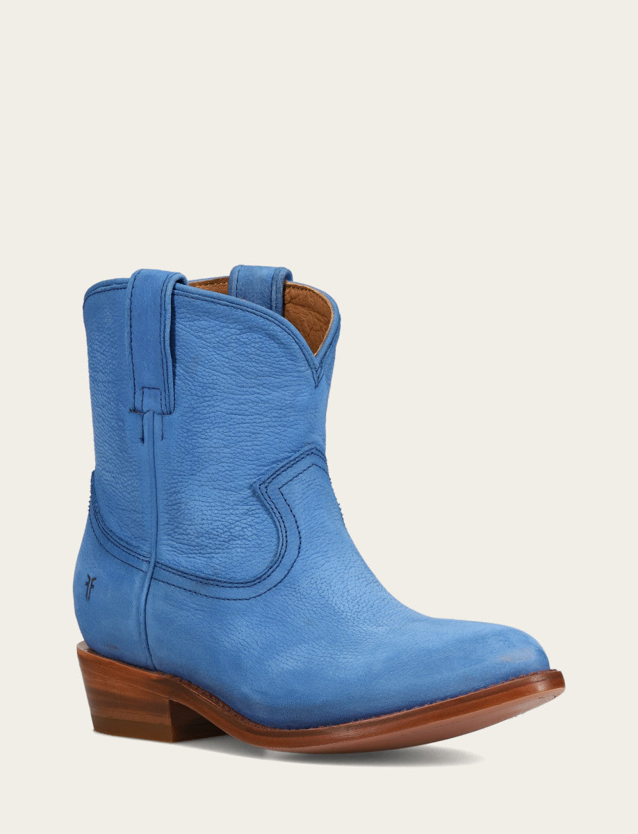 Royal Blue Booties Frye Billy Short Bootie