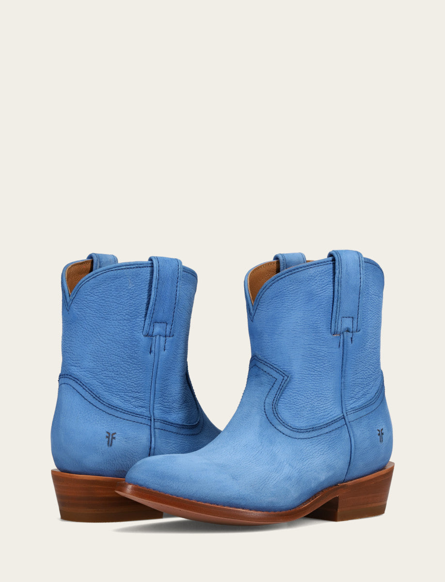 Royal Blue Booties Frye Billy Short Bootie