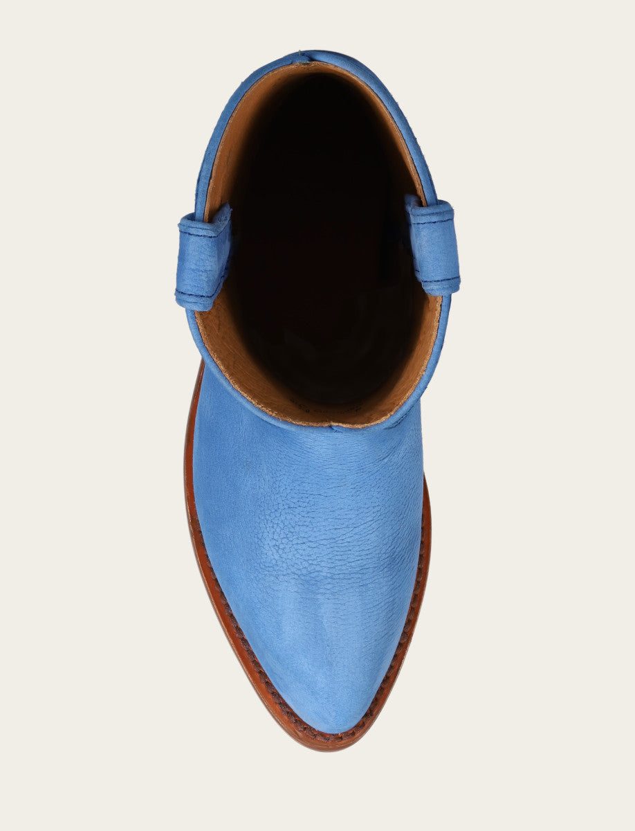Royal Blue Booties Frye Billy Short Bootie