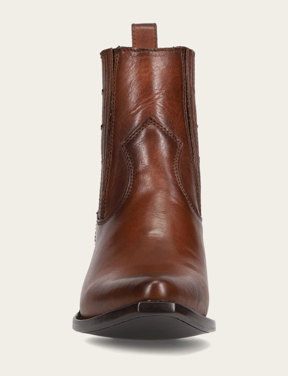 Walnut Booties Frye Women's Walnut Sacha Chelsea Boot